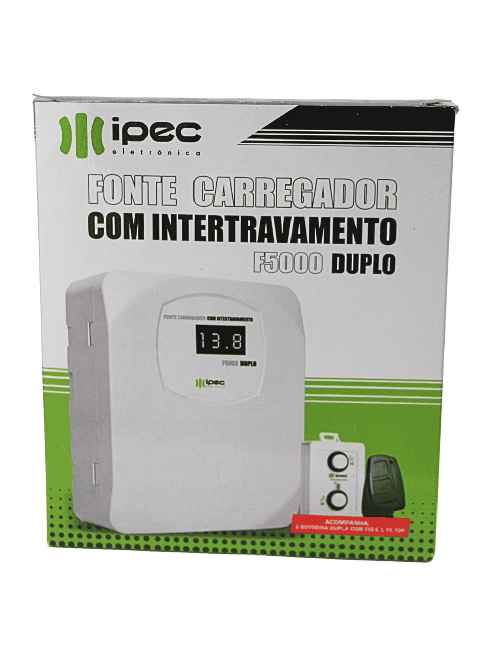 Fonte Carregador Duplo 5A Com Intertravamento - F5000 - Ipec A2286 IPEC - imagem 9