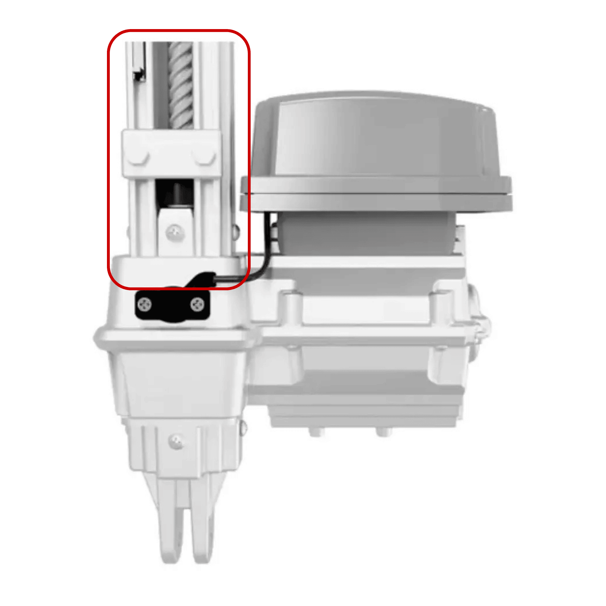 Acionamento Automatizador Basculante Trino New Bv Turbo 1,5m Fuso Ø 5/8" - AGL AGL - imagem 3