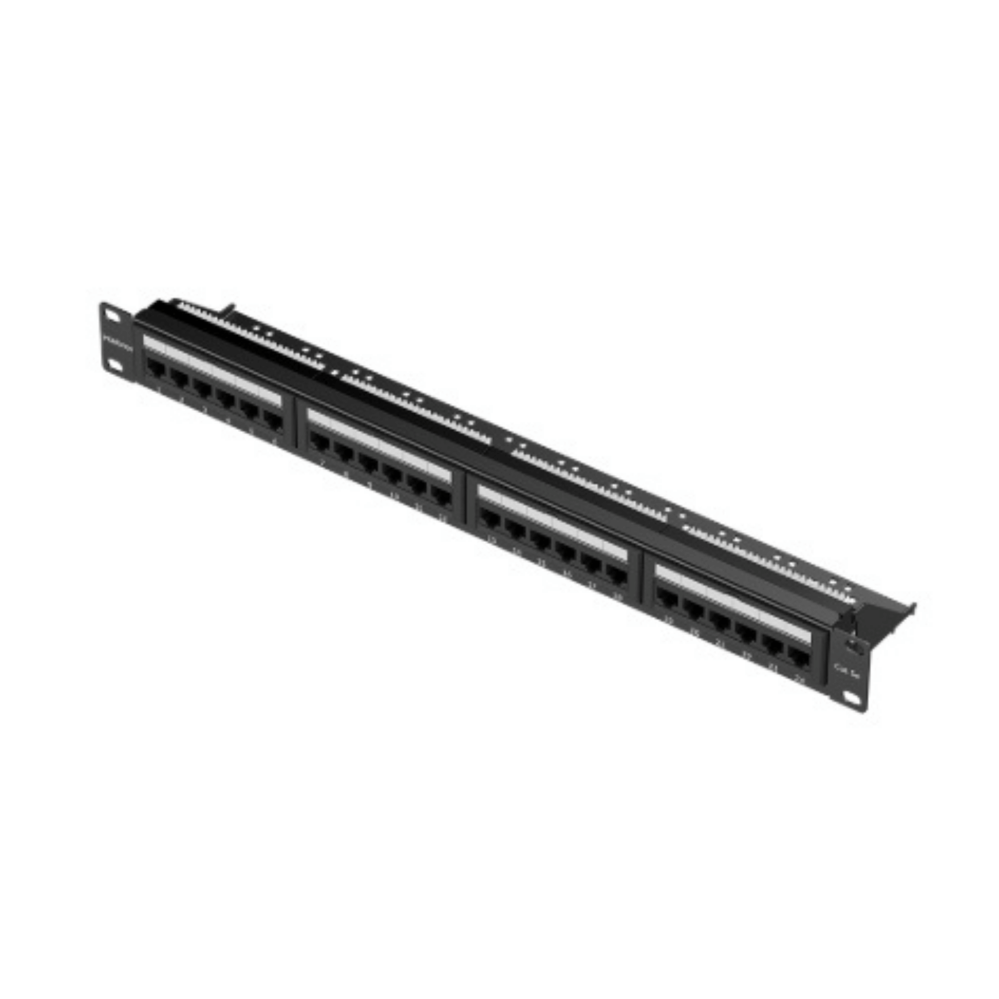 Patch Panel CAT5E 24 Portas 1U 19" Impact LAN - PP524 - Intelbras PP524 Intelbras - imagem 7