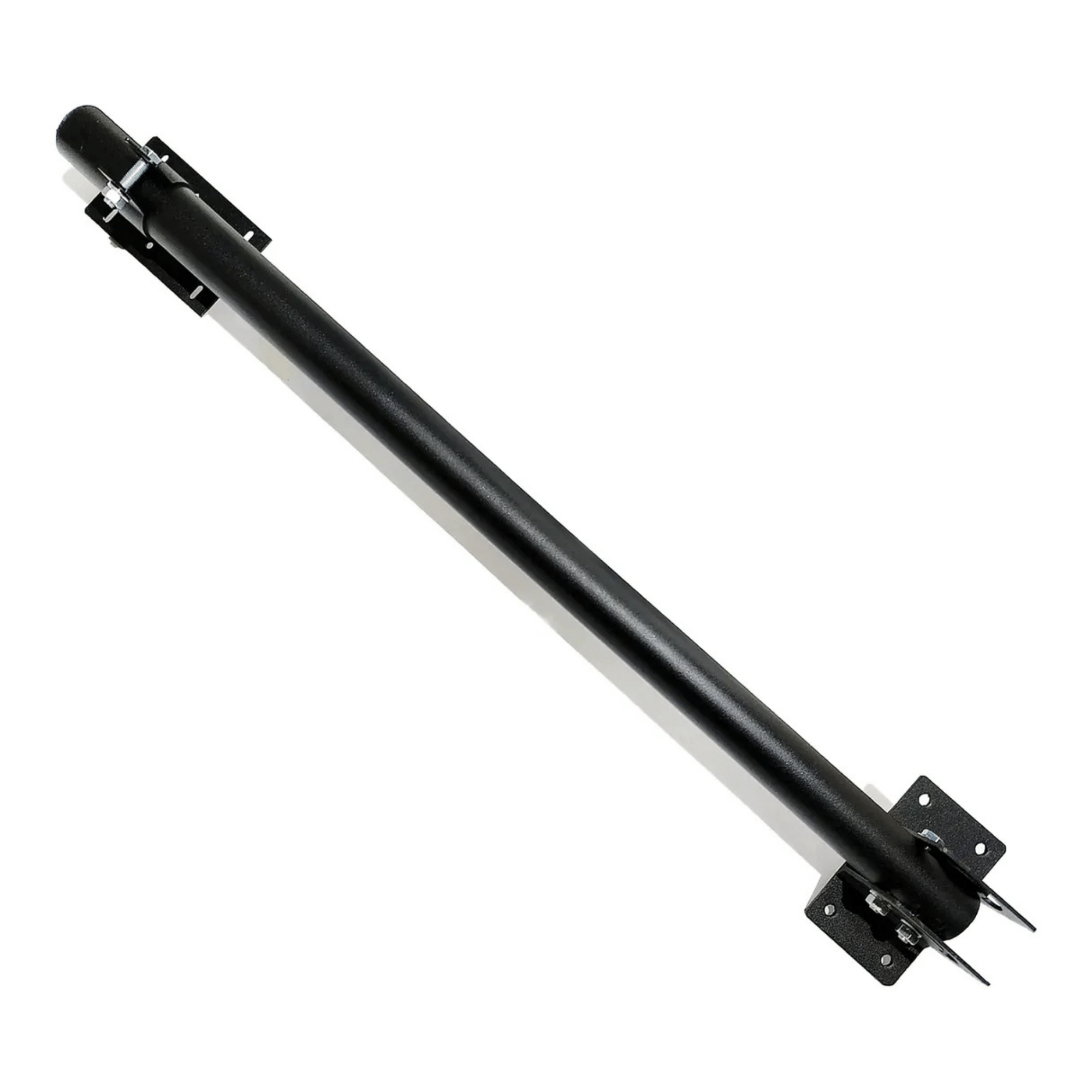 Poste De Alumínio Para Sensor Infra Ativo 1 Metro Preto - Confiseg 000000000907103 Confiseg