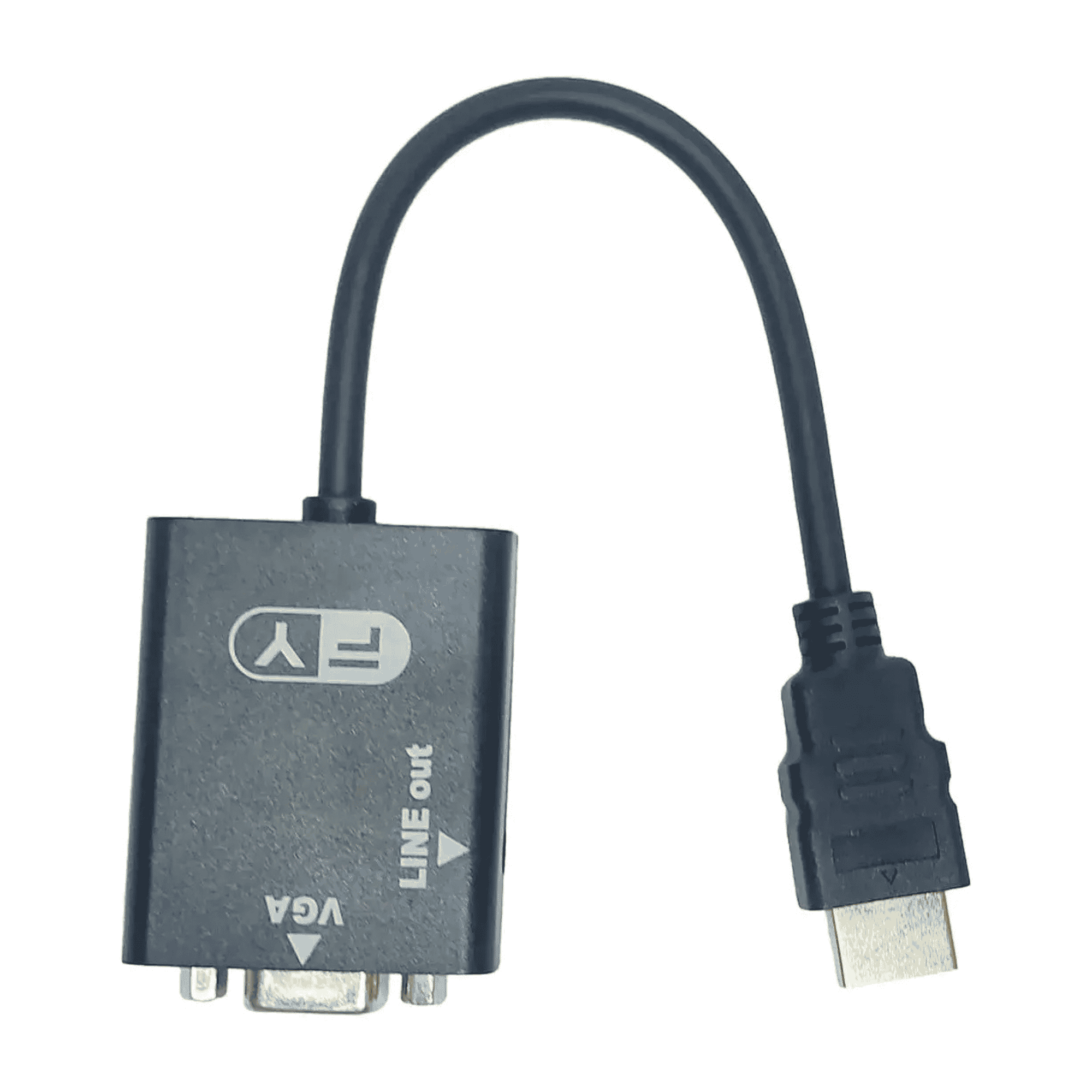 Adaptador Conversor HDMI Para VGA Com Saída De Áudio P2 Full HD 1080P - Forzon CONVERSORHDMIVGA Forzon - imagem 3