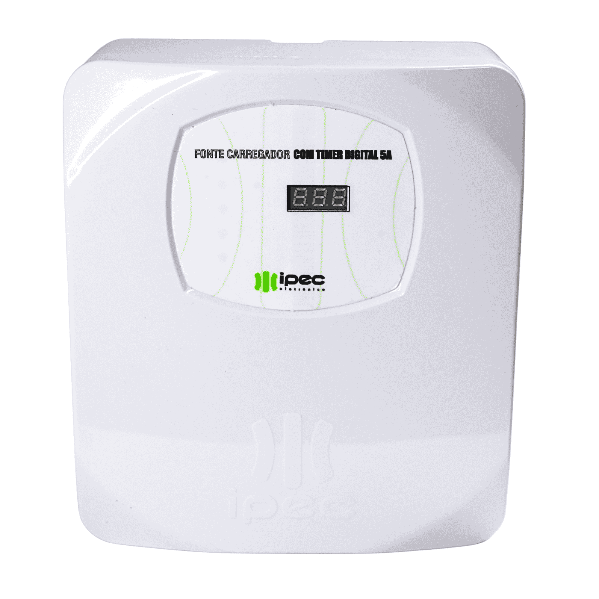 Fonte Carregador Eletrônica Com Timer Digital 5A - Ipec
