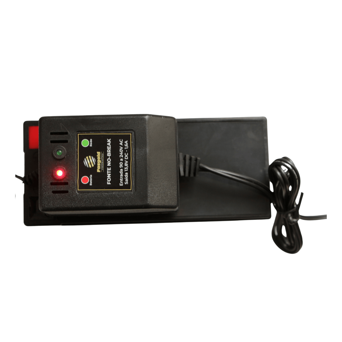 Kit Fonte Nobreak 13.8V - 1.6A Fasgold + Bateria Selada 12V KT0001 Fasgold - imagem 2