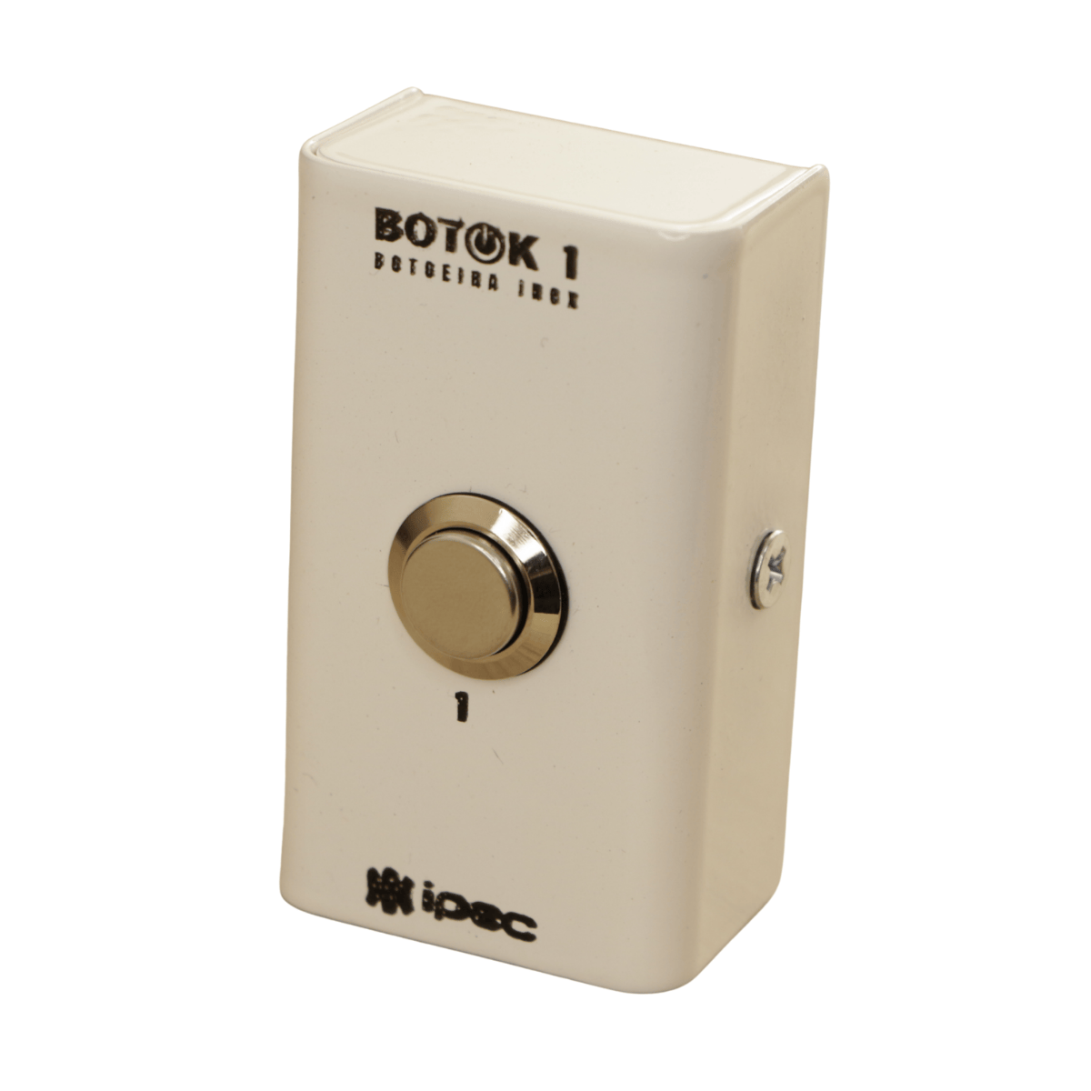 Botoeira Inox Branca 1 Botão - Botok 1 - Ipec A2524-BR IPEC - imagem 3