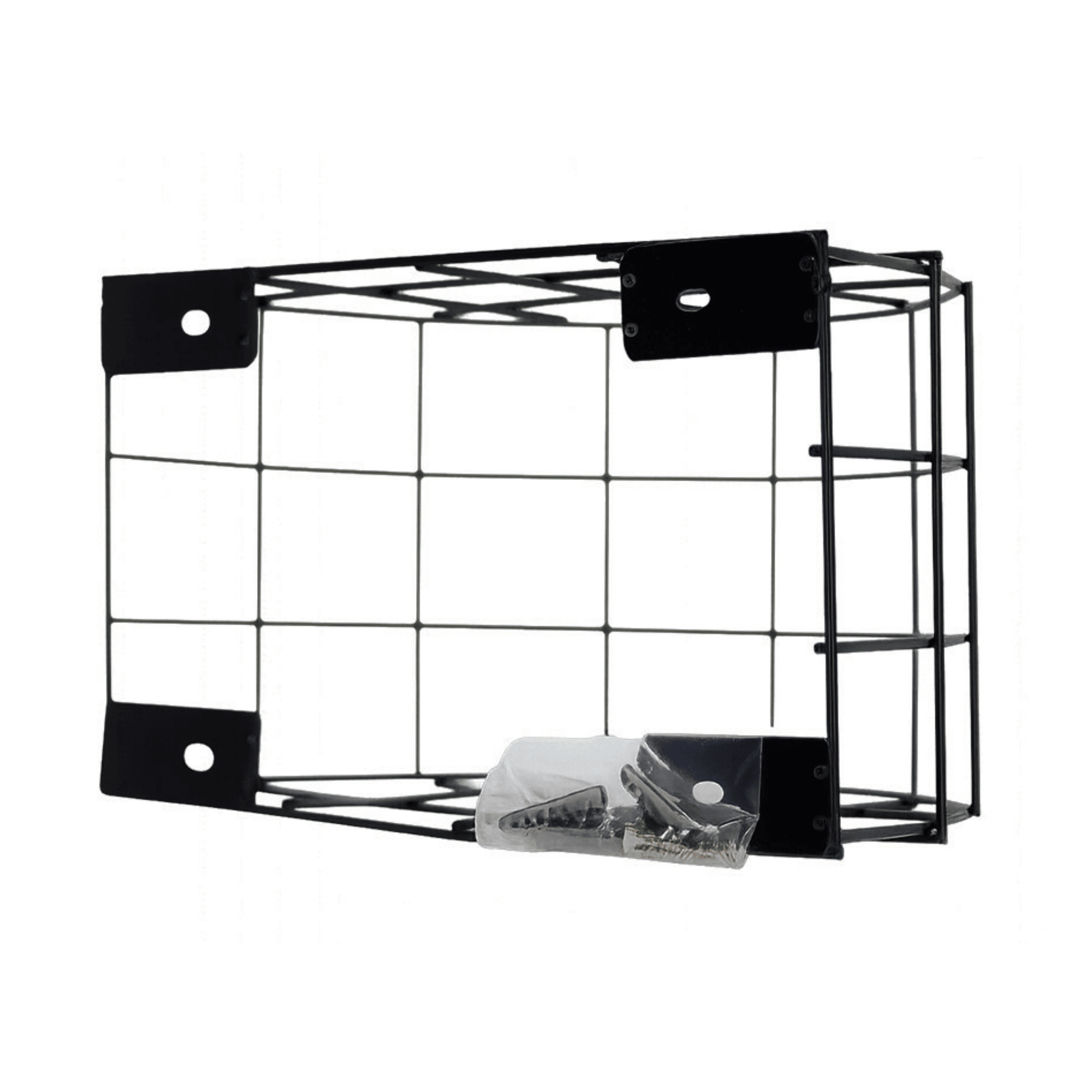 Grade De Proteção Redonda 15X25X20CM Preta - JL1001 - Jbr JL1001-PRETA JBR - imagem 5