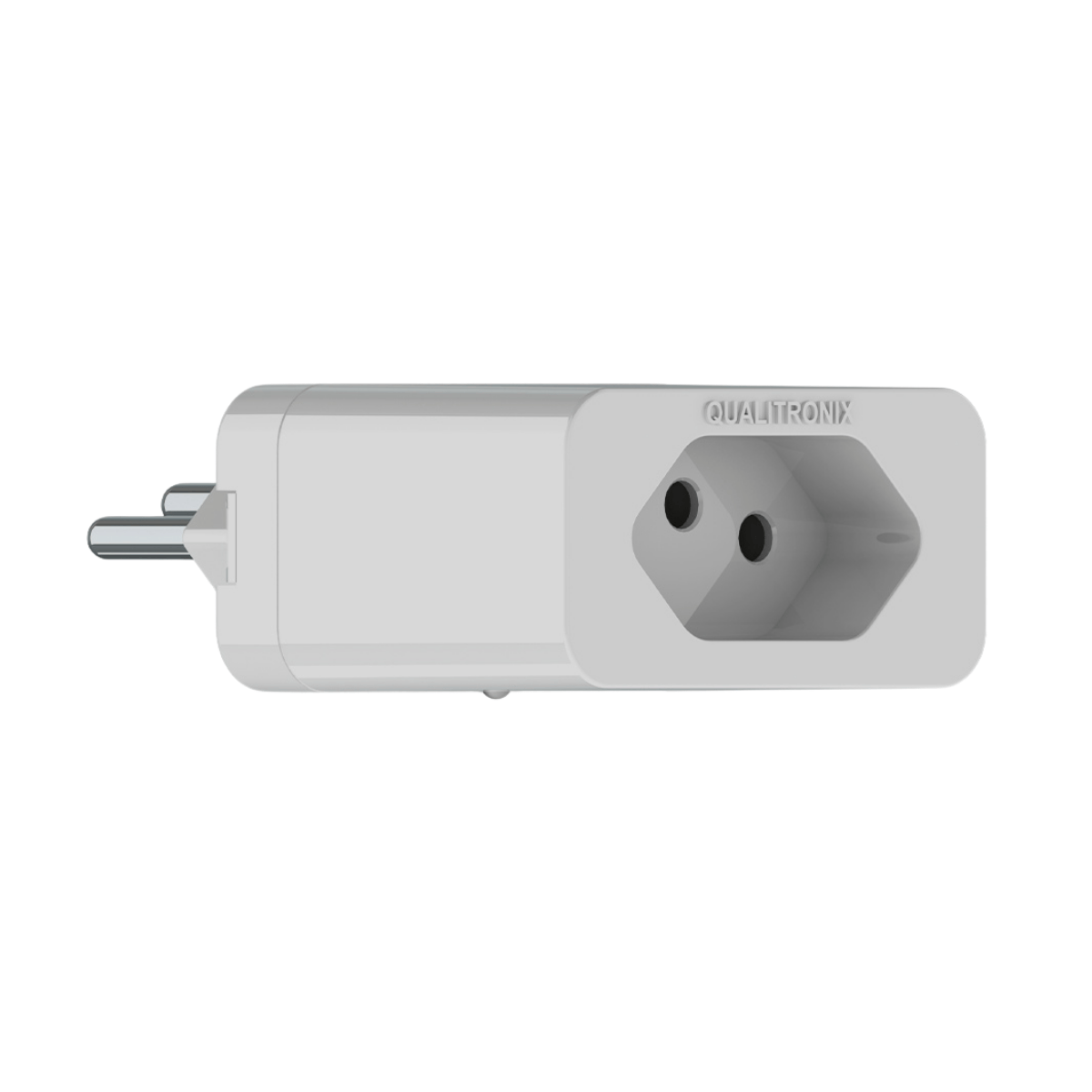 Plug Protector 3 Pinos 10A Branco - QPP03B - Qualitronix QPP03B Qualitronix - imagem 3