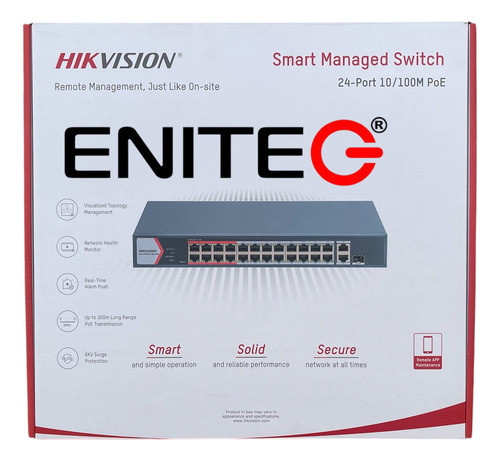 Switch Hikvision DS-3E1326P-EI/M - Hikvision 21721 Hikvision - imagem 2