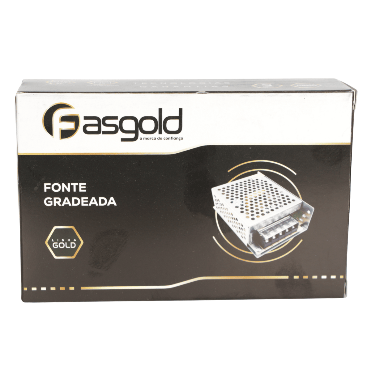 Fonte 12V / 10A Gradeada FS-249 Fasgold – 120W Psi / Smart Chip FS-249 Fasgold - imagem 4