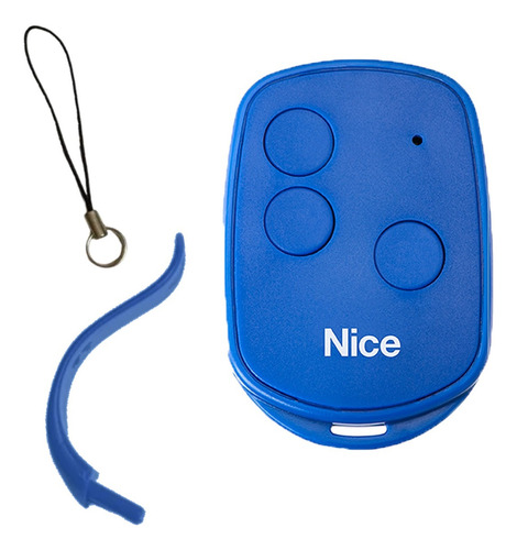 Kit 10X Nice/Linear Controle Remoto 3 Teclas Azul 3TB 141 Nice - imagem 2