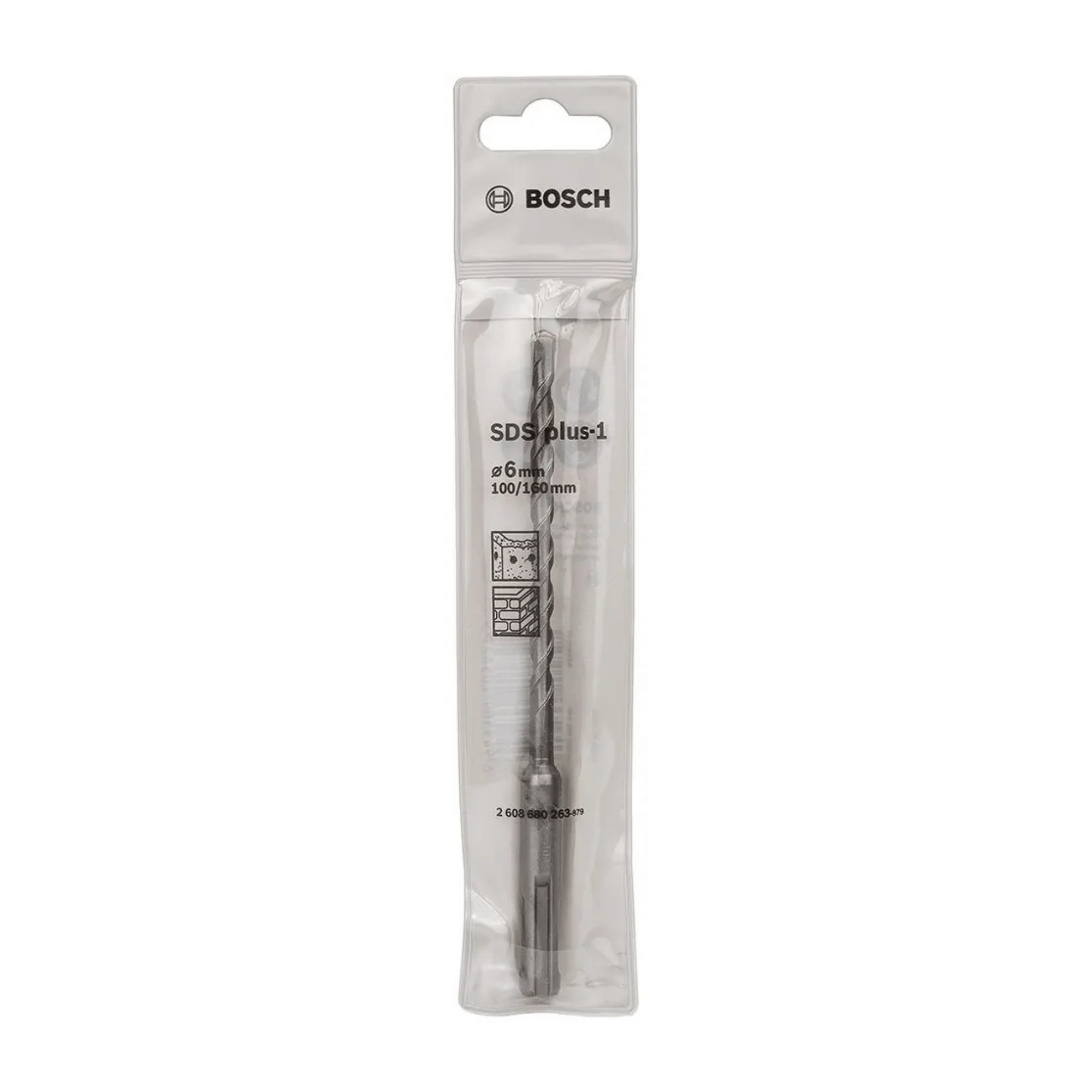 Broca 6X160MM Para Concreto Sds PLUS-1 - Bosch 332617 Bosch