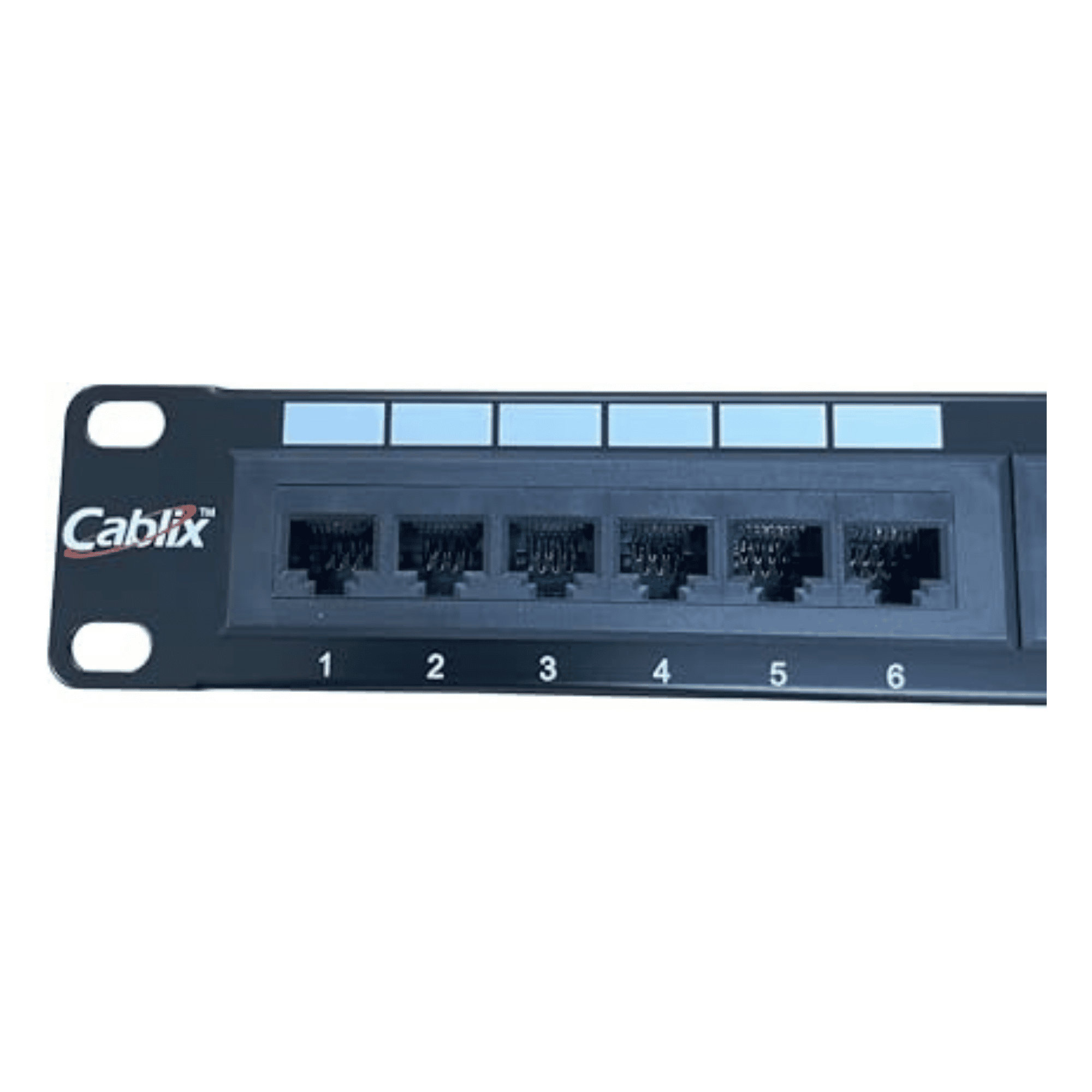 Patch Panel CAT5E 24 Portas 19" - Cablix EPE-41 Cablix