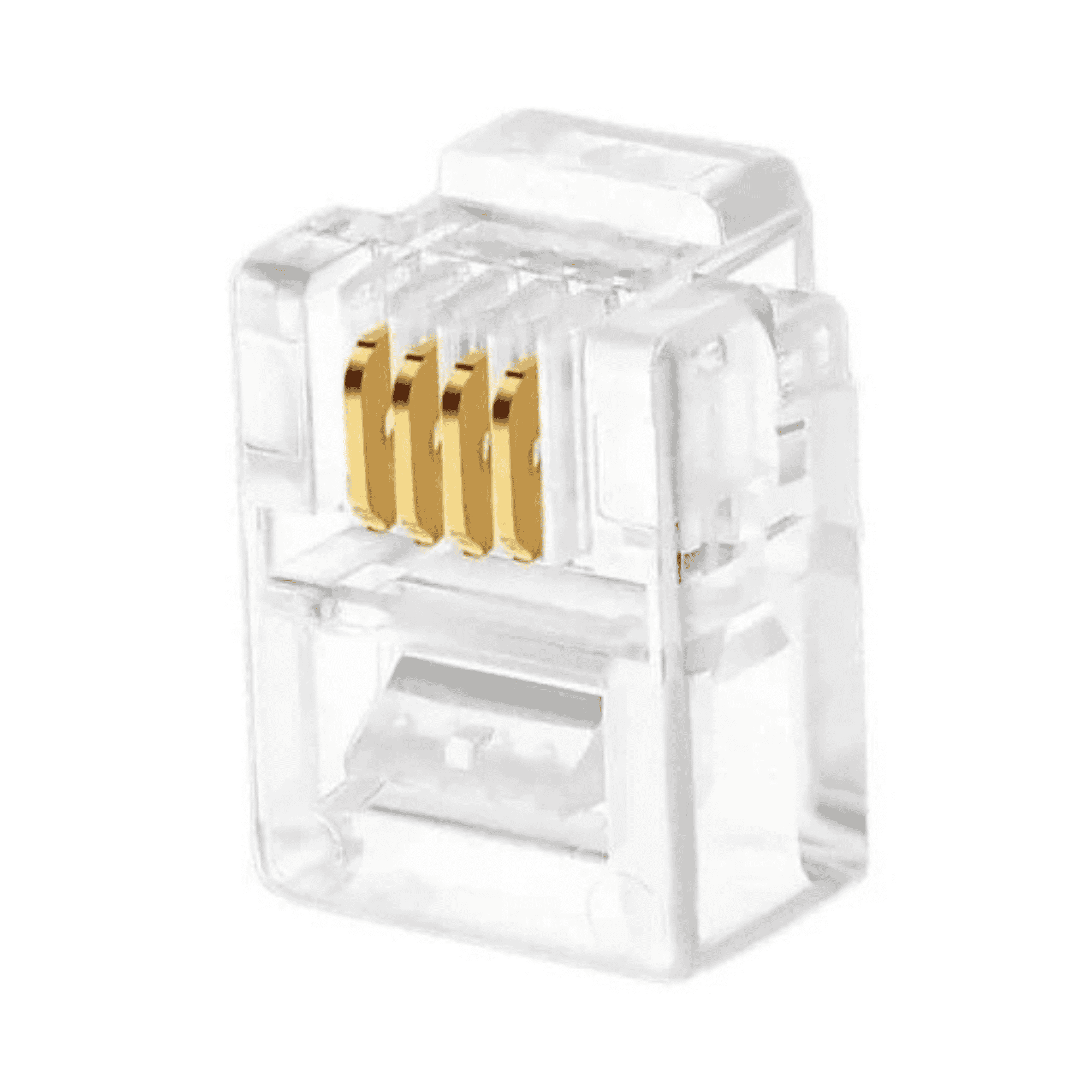 Conector RJ11 4P4C Para Telefonia - Exbom CNCRJ11 Exbom
