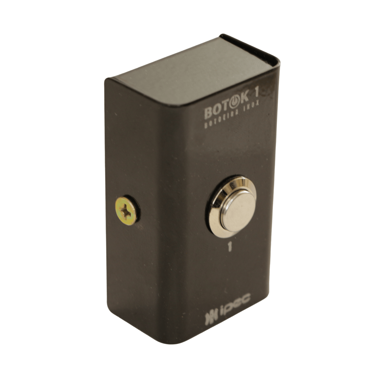 Botoeira Inox Preta 1 Botão - Botok 1 - Ipec A2524-PT IPEC - imagem 4