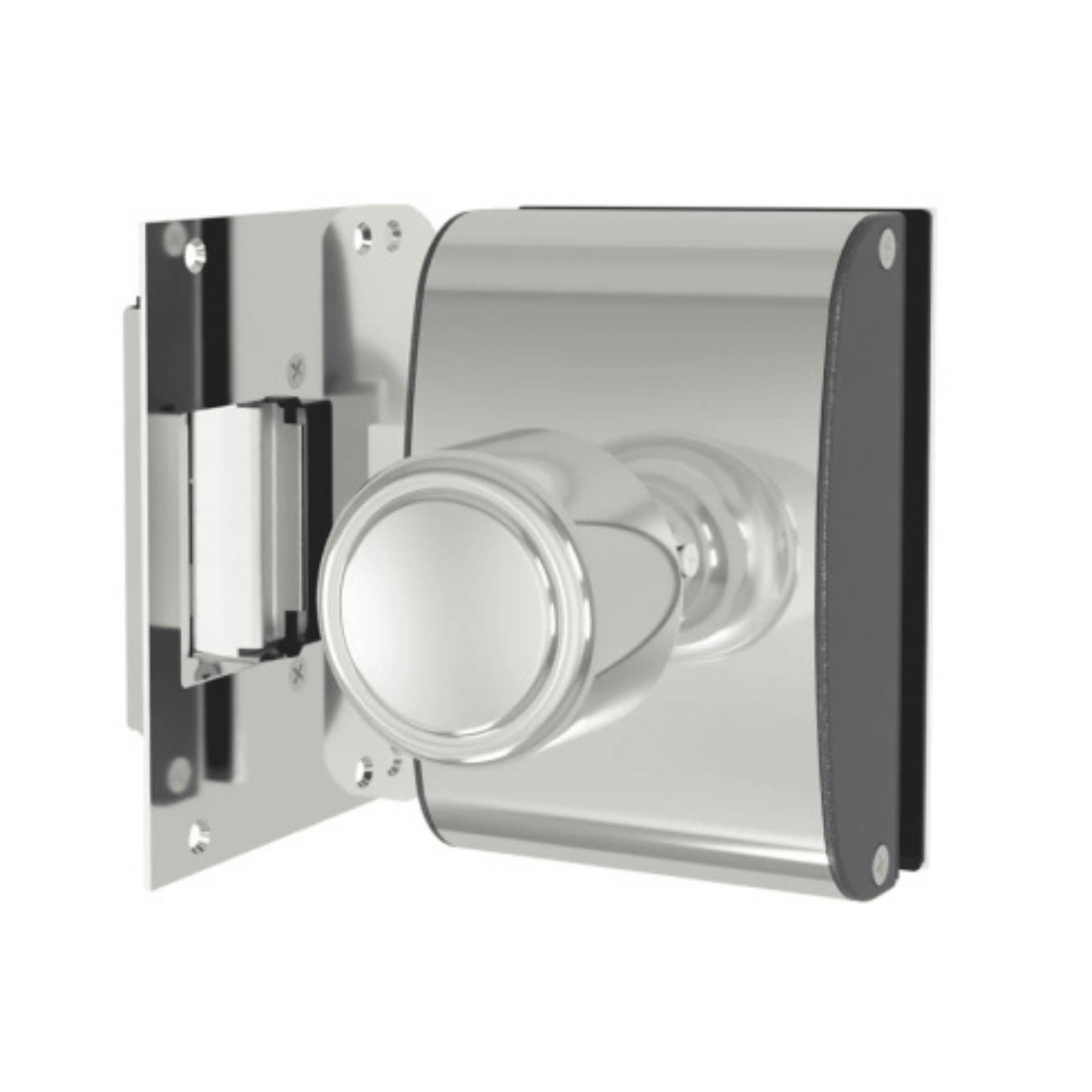 Fechadura Elétrica Para Porta De Vidro Cinza 12V - PV200F1I - AGL