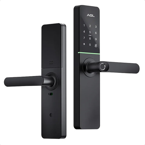 Fechadura Eletronica Digital AGL - H30 Black Wi-Fi - Unidade
