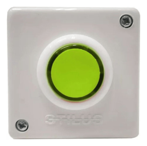 Botao Para Acionamento Stilus Bco/Verde BCO/VERDE Stilus - imagem 2