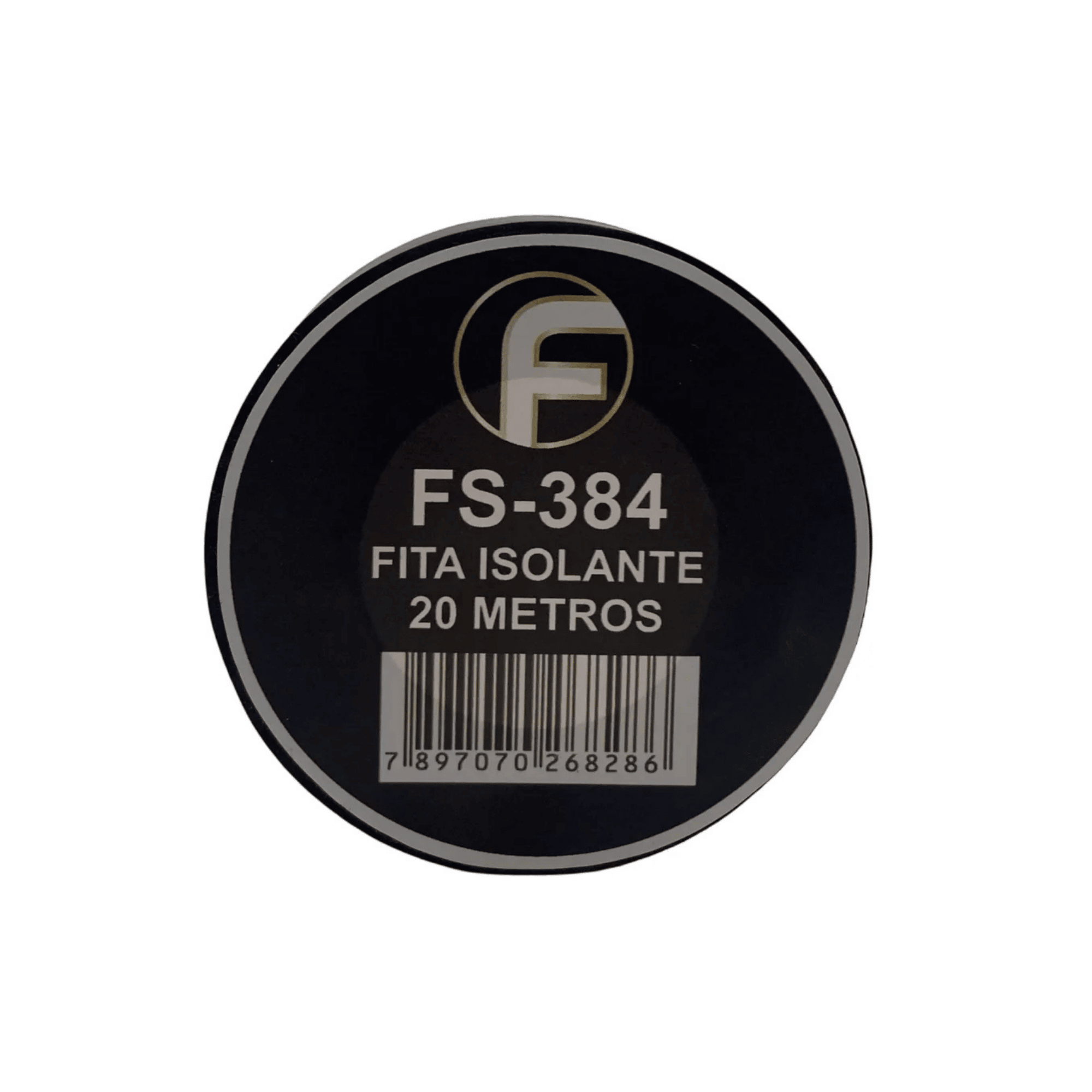 Fita Isolante Preta 20 Metros - FS-384 - Fasgold 022964 Fasgold - imagem 2