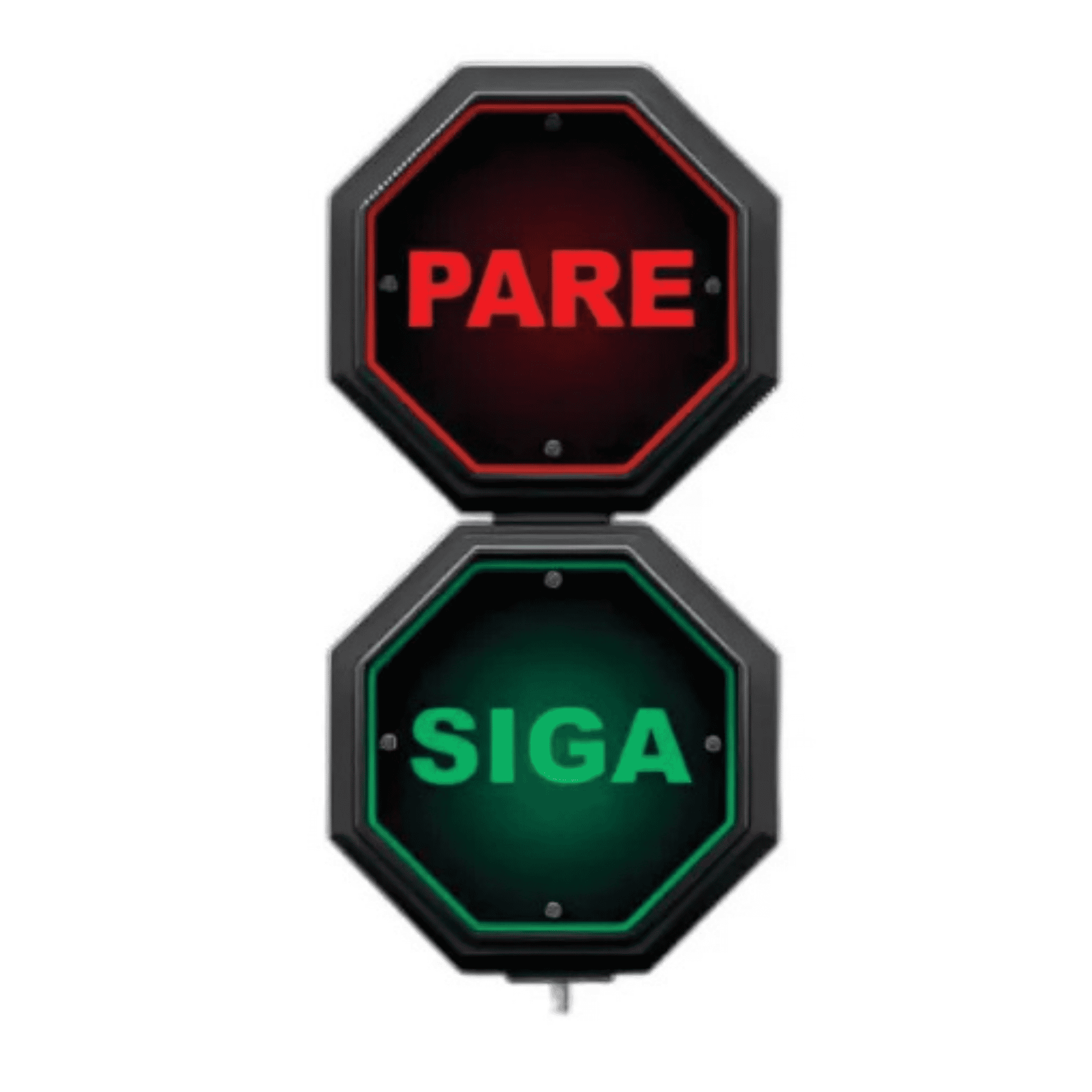 Semáforo LED Sinalizador Pare E Siga 12V - SF202 - Gp Control SF202 GP Control - imagem 2