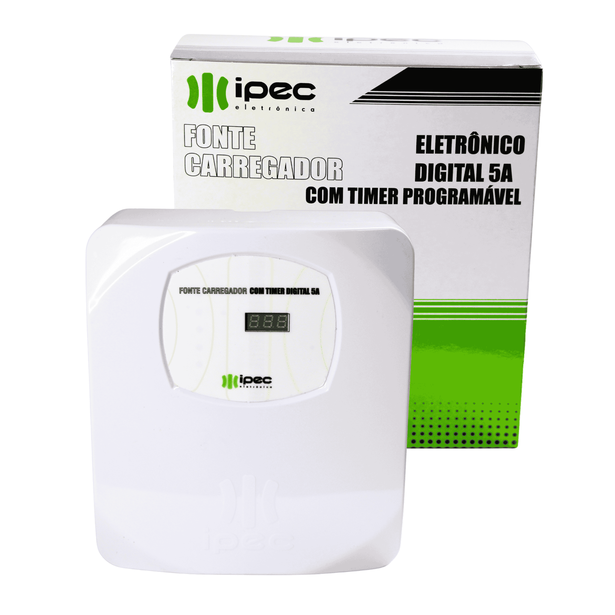 Fonte Carregador Eletrônica Com Timer Digital 5A - Ipec A2244 IPEC - imagem 4