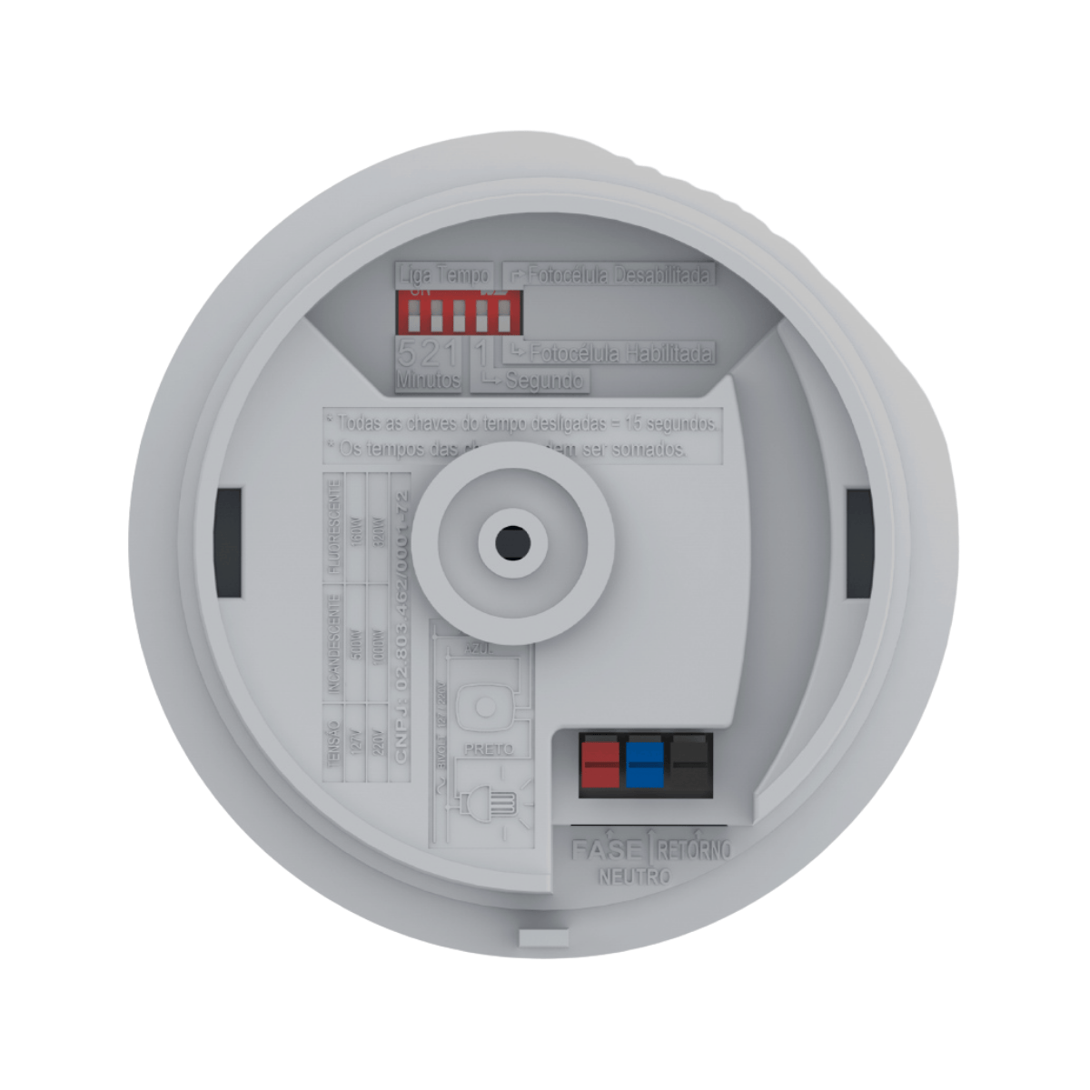 Sensor De Presença 360° C/ Fotocélula - QA19MB - Qualitronix QA19MB Qualitronix - imagem 2