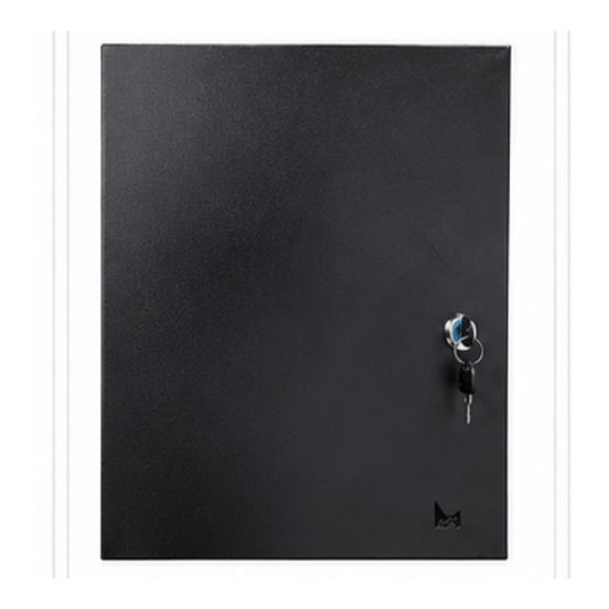 Rack Organizador Vertical Com Chave Preto - MT-5001 - Metal Nobre MT-5001 Metal Nobre - imagem 3