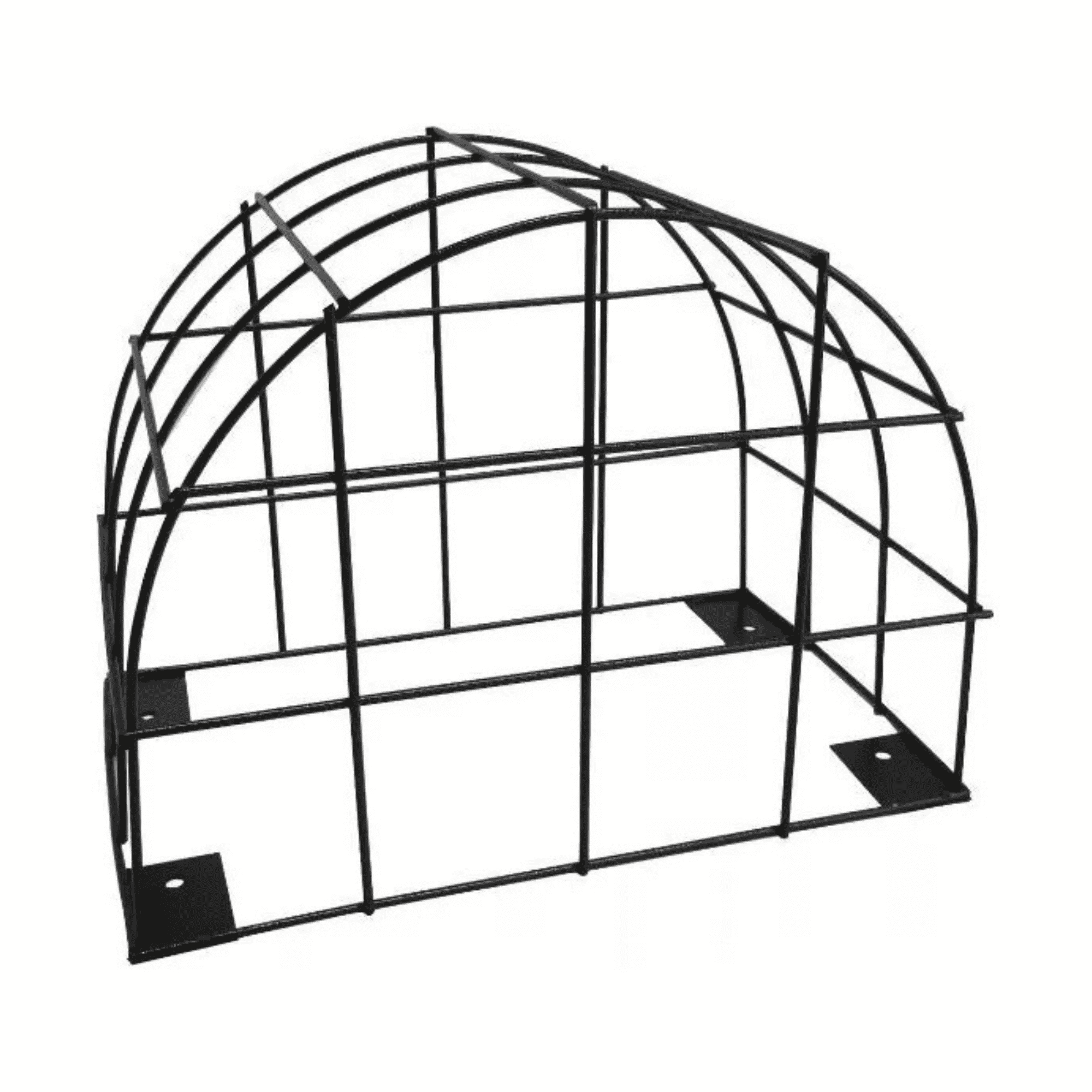 Grade De Proteção Redonda 15X25X20CM Preta - JL1001 - Jbr JL1001-PRETA JBR - imagem 2