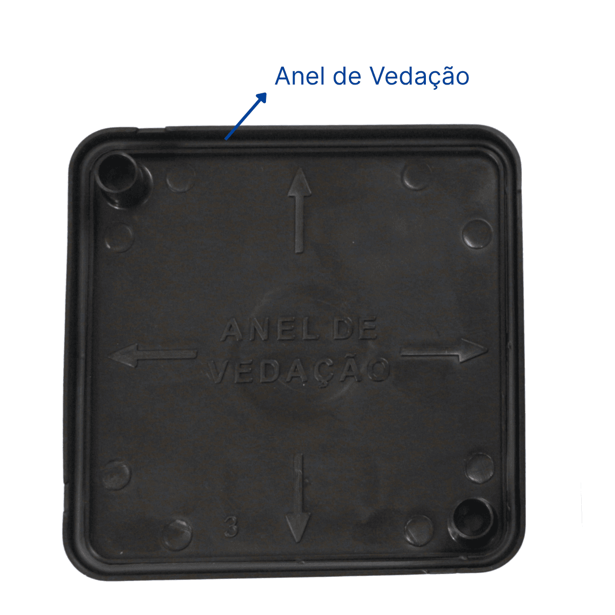 Caixa Organizadora CFTV Micro Stilus CX2505 – Preto 2505-P Stilus - imagem 4