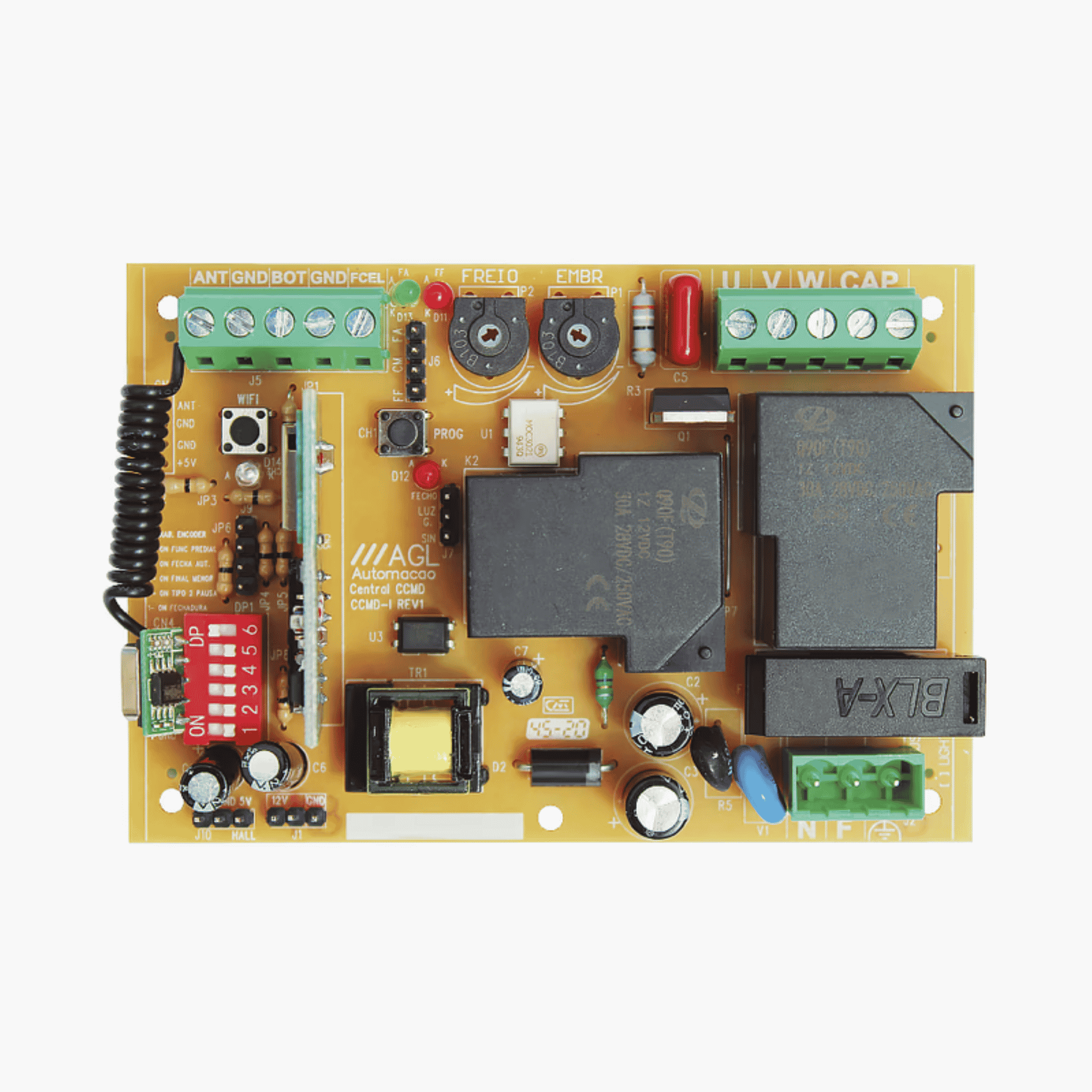 Central Para Automatizadores De Portão - Ccmd Industrial Izzy - AGL