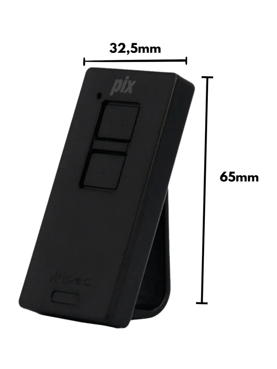 Controle Remoto 433,92MHz Saw Preto - Txpix - Ipec A2372PT IPEC - imagem 2