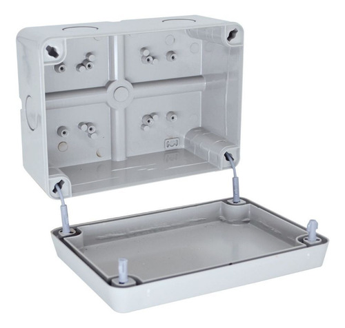 Kiit 4 Caixas De Proteção Organizadora P/ CFTV Stilus Média 16X11 Cor Branca MLB5769929130 Stilus
