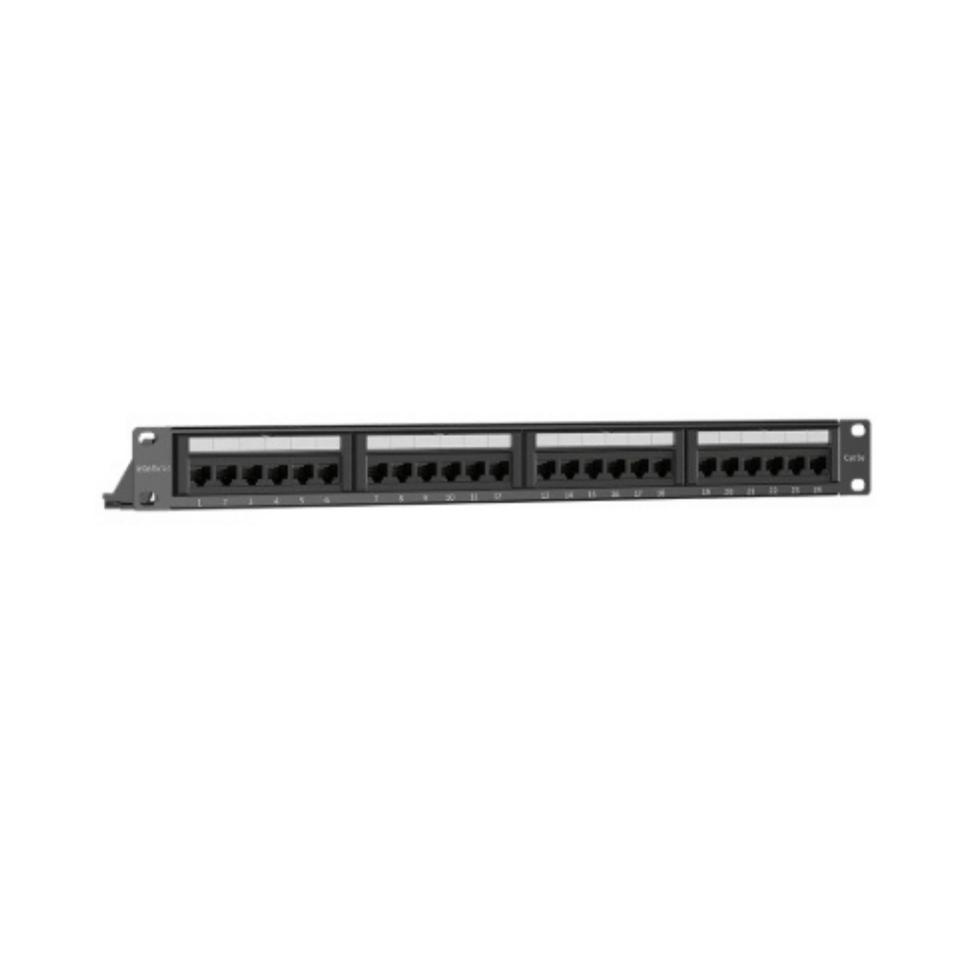 Patch Panel CAT5E 24 Portas 1U 19" Impact LAN - PP524 - Intelbras PP524 Intelbras - imagem 2