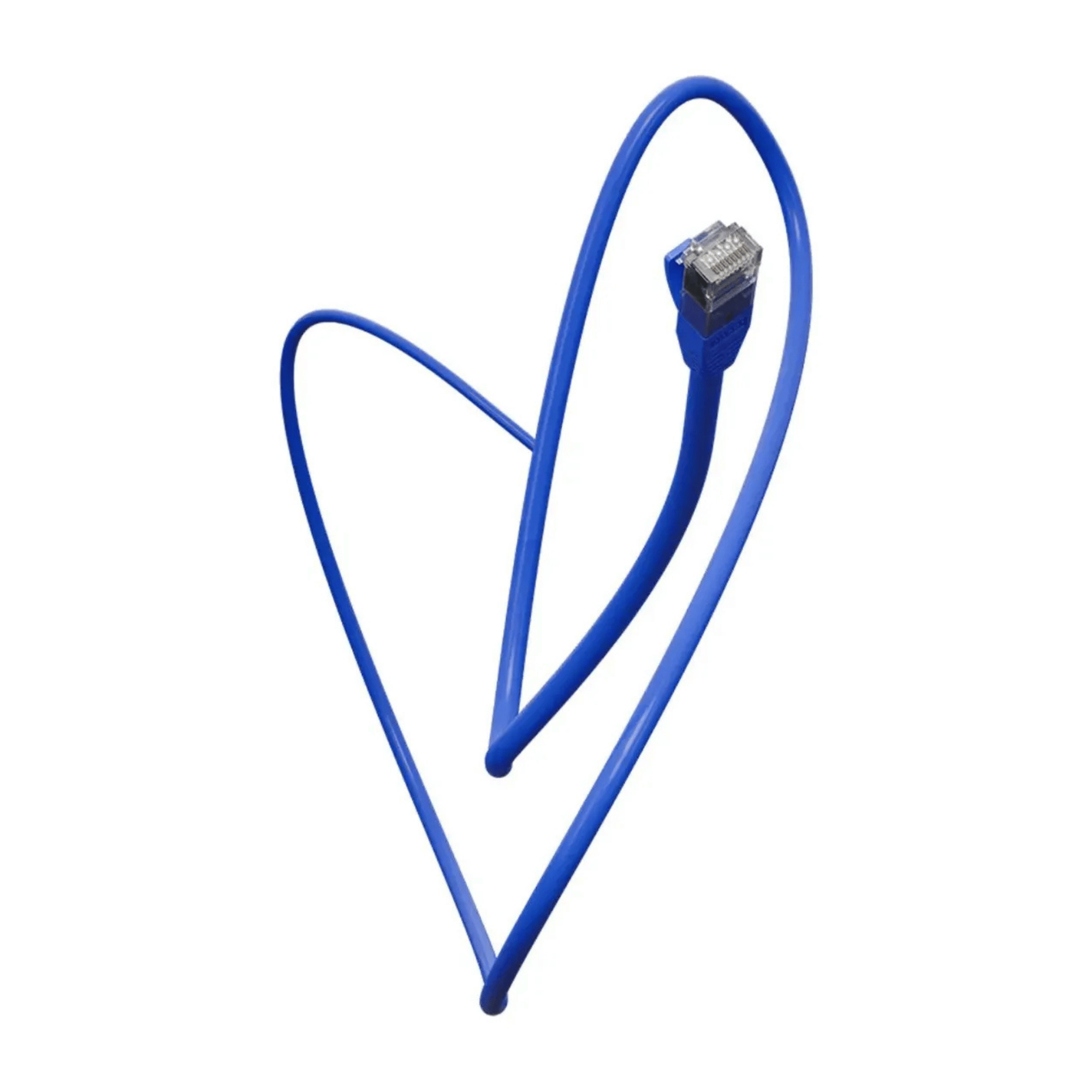 Patch Cord CAT5E 4 Pares Utp RJ45 Azul 1,5m Impact LAN - PC5AZ15 - Intelbras 4830033 Intelbras - imagem 3