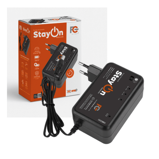 Fonte Nobreak Stayon 4000mAh 5V 9V 12V - Fc Fontes FCNB4N FC Fontes
