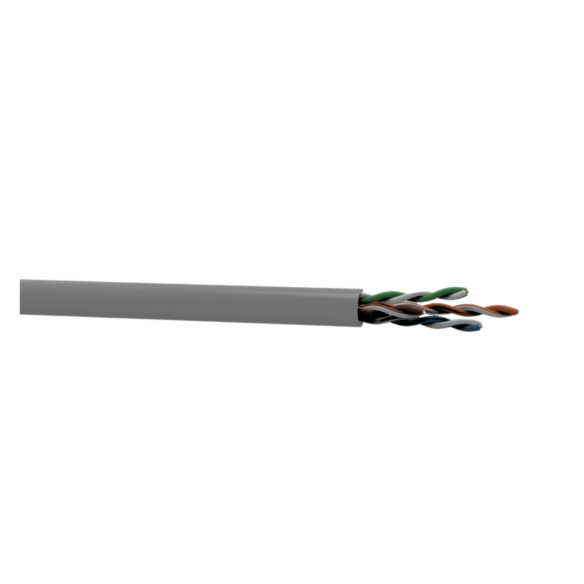 Cabo De Rede CAT5E U/Utp Cinza 100m - 24AWGX4P Cmx - Mpt (Mínimo 100m) 53010748 MPT - imagem 3