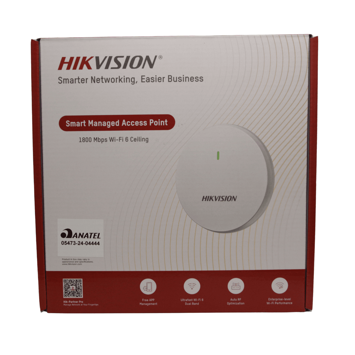 Access Point Wi-Fi 6 1800 Mbps – DS-3WAP622G-SI – Hikvision 6911 Hikvision - imagem 4