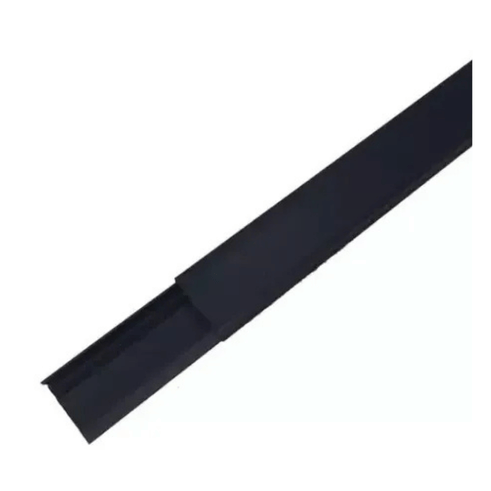 Canaleta PVC Preta 20X10X2000MM Com Fita Dupla Face - Alumbra 6265 Alumbra - imagem 3