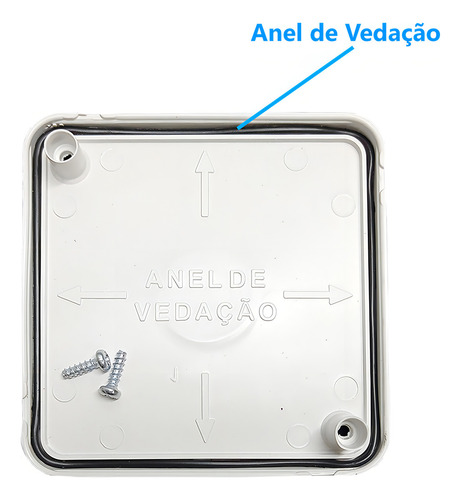 Caixa Organizadora CFTV Branca Pp - Micro - Stilus 2505 STYLUS - imagem 4