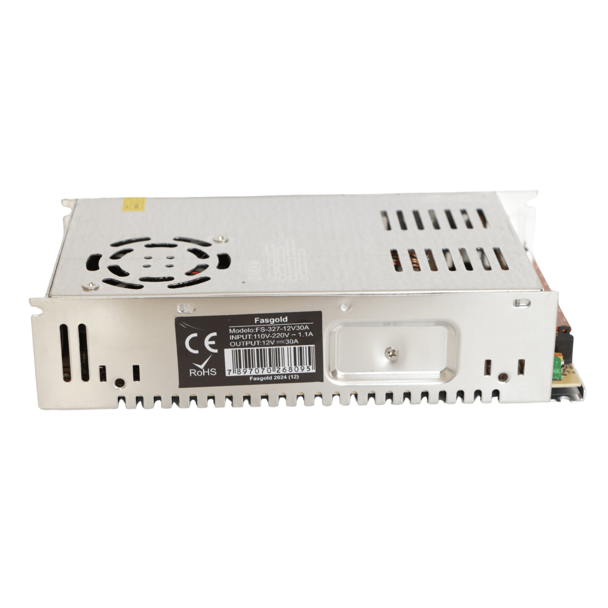 Fonte 12V 30A Gradeada FS-327 Fasgold – 360W Com Cooler FS-327 Fasgold - imagem 3
