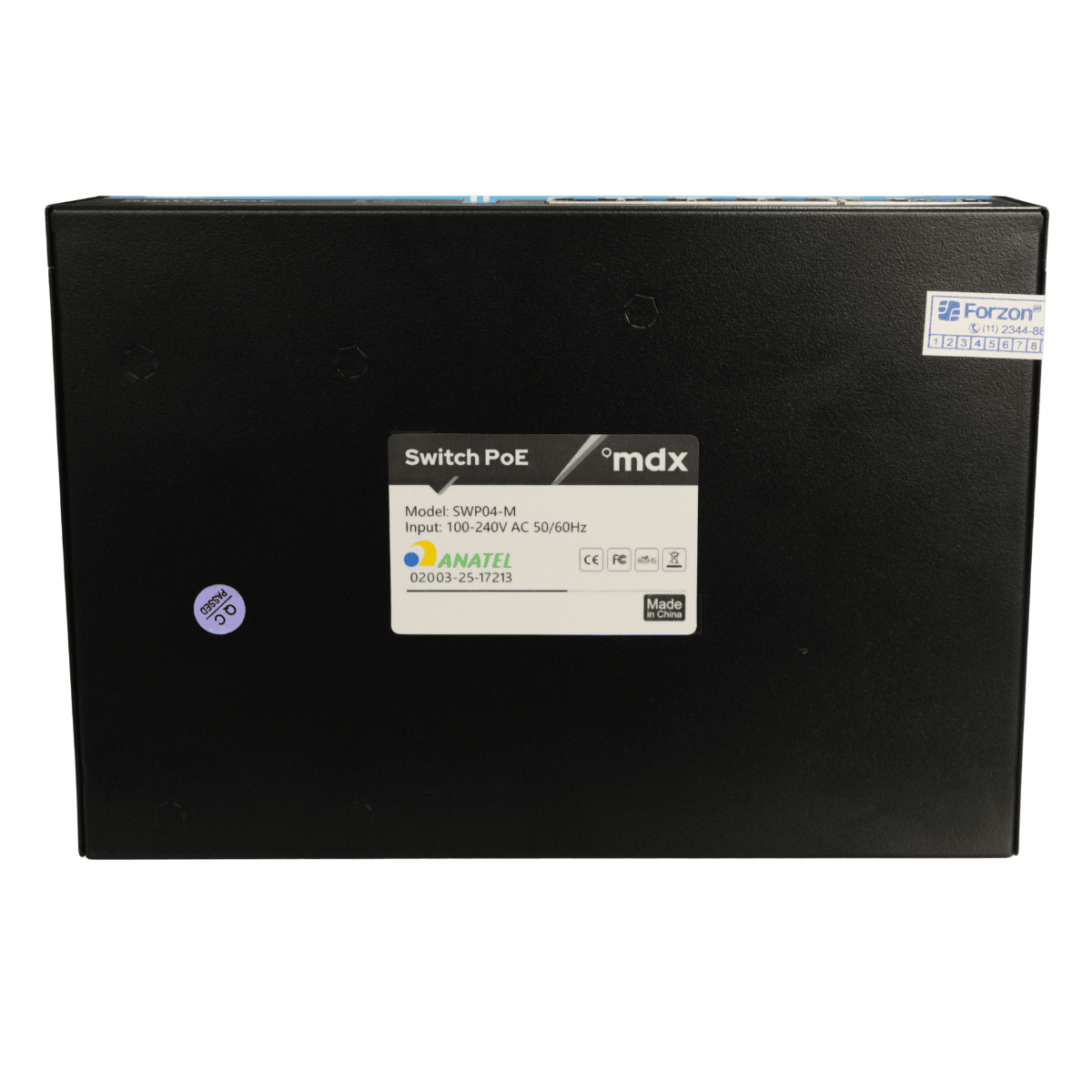 Switch PoE 4 Portas SWP04-M - Mdx Telecom 760001 MDX - imagem 6