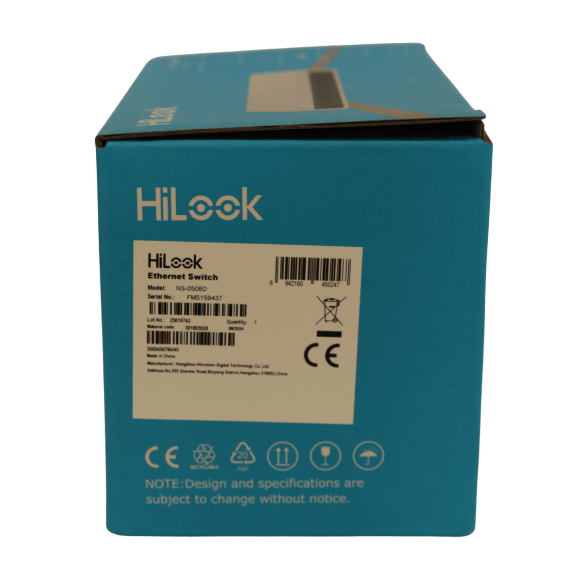 Switch Gigabit 8 Portas Hilook - NS-0508D - Hikvision 5472 Hikvision - imagem 5