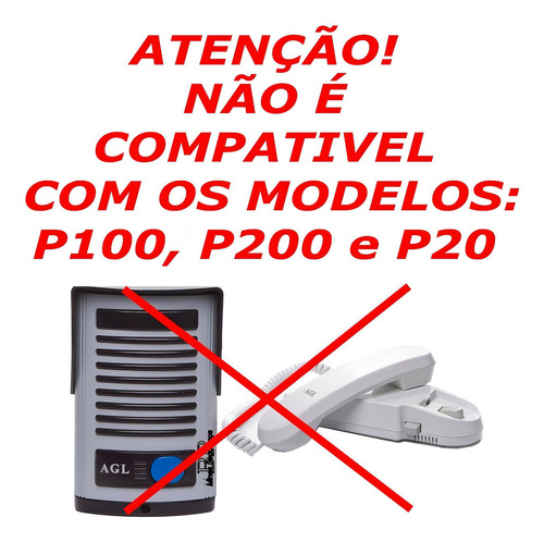 Interfone Individual S100 Preto - AGL 1104024 AGL - imagem 9
