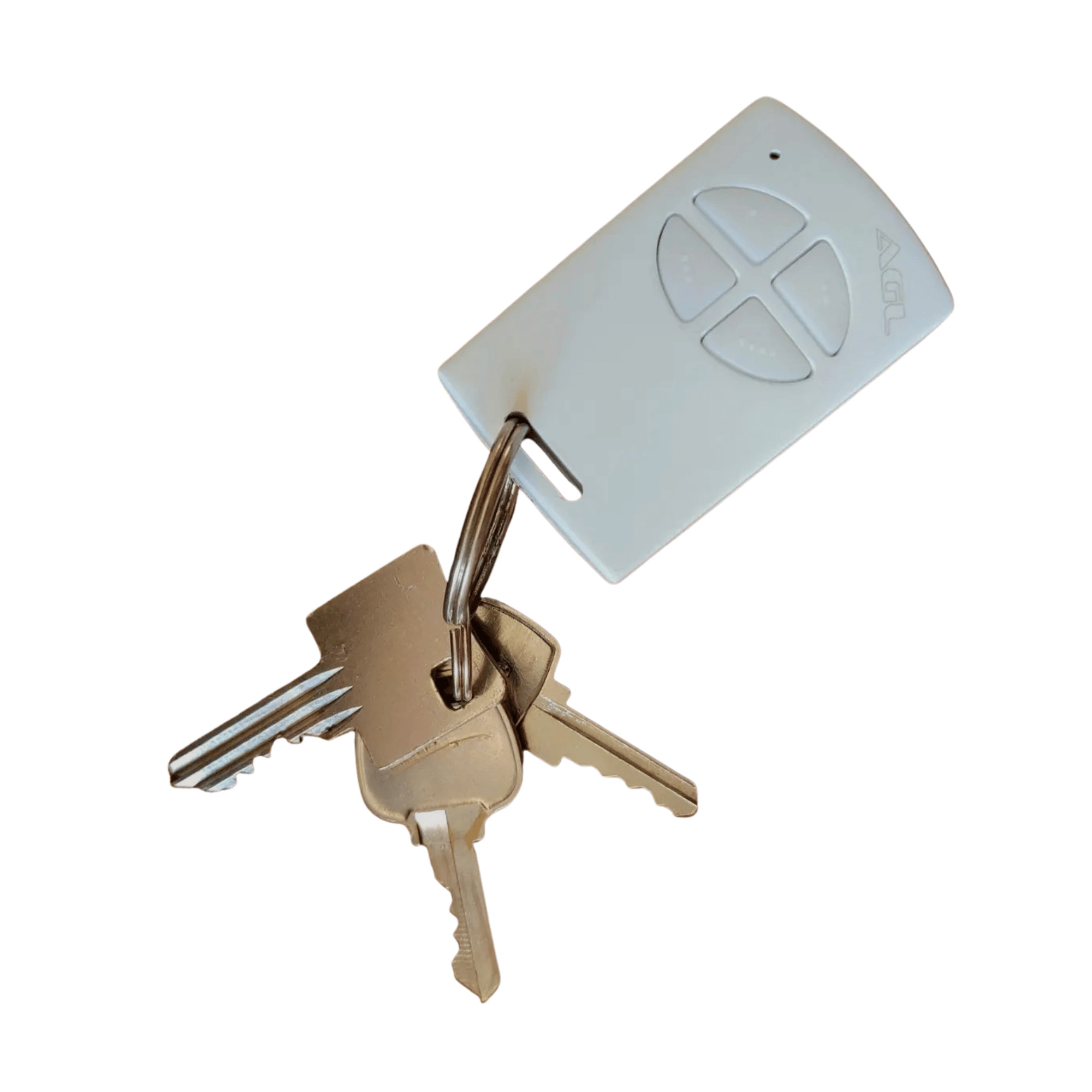Controle Remoto Digital Key 433,92MHz Branco Botão Branco - 6P20 - AGL 2003001 AGL - imagem 2