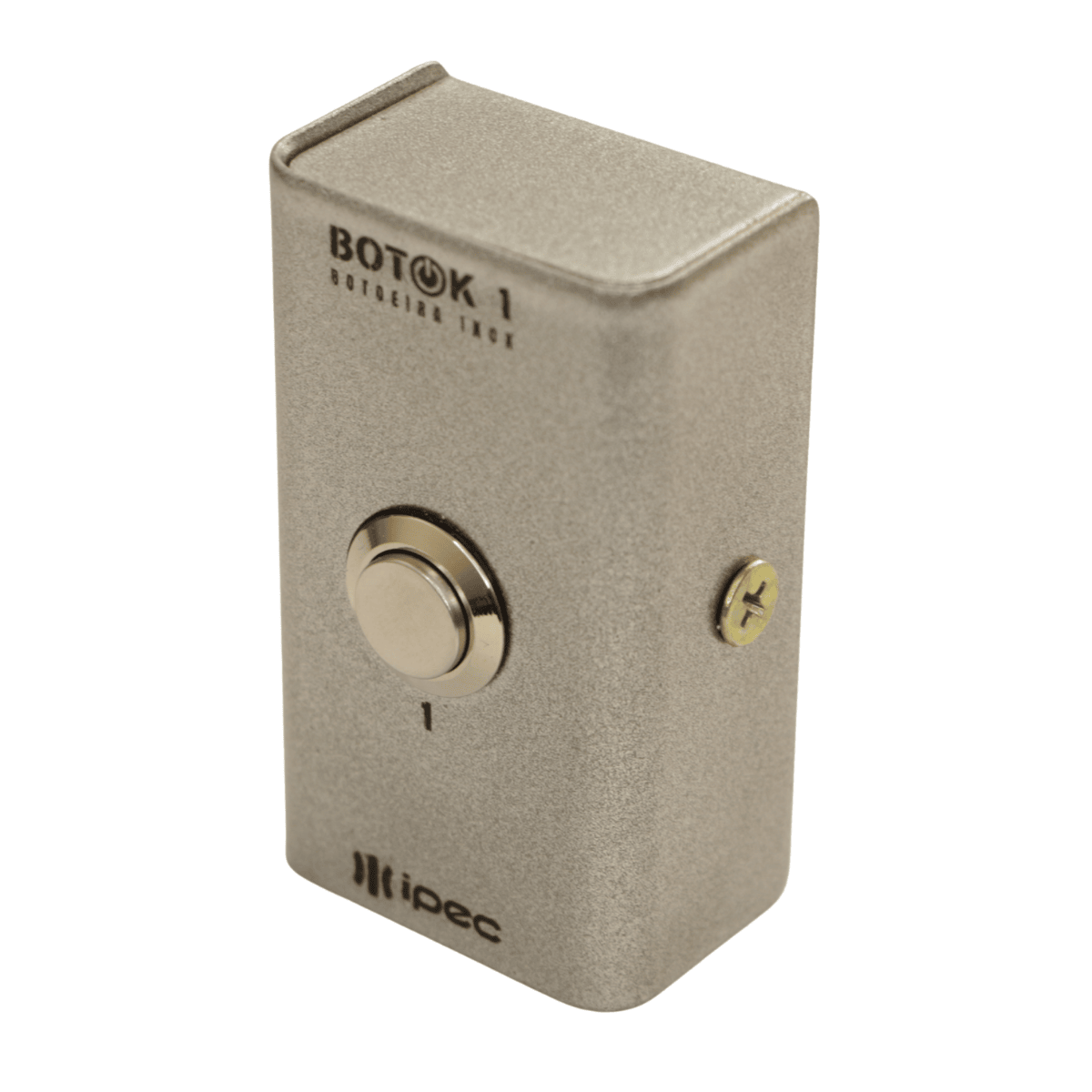 Botoeira Inox Prata 1 Botão - Botok 1 - Ipec A2524-PRATA IPEC - imagem 3