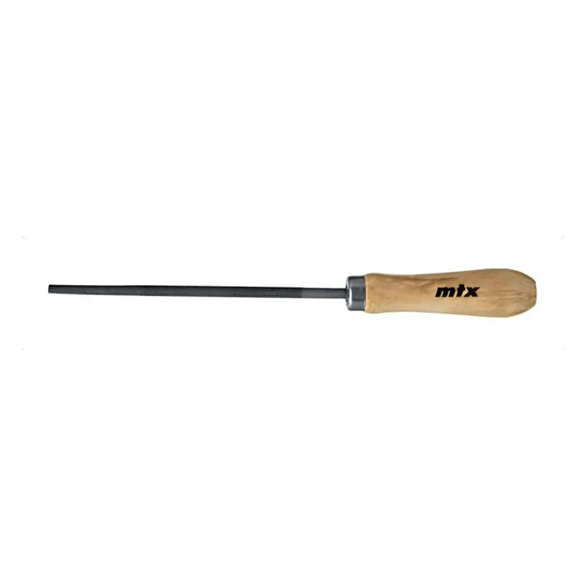 Lima Redonda Bastarda 6" Com Cabo De Madeira - Mtx 153445 MTX - imagem 3
