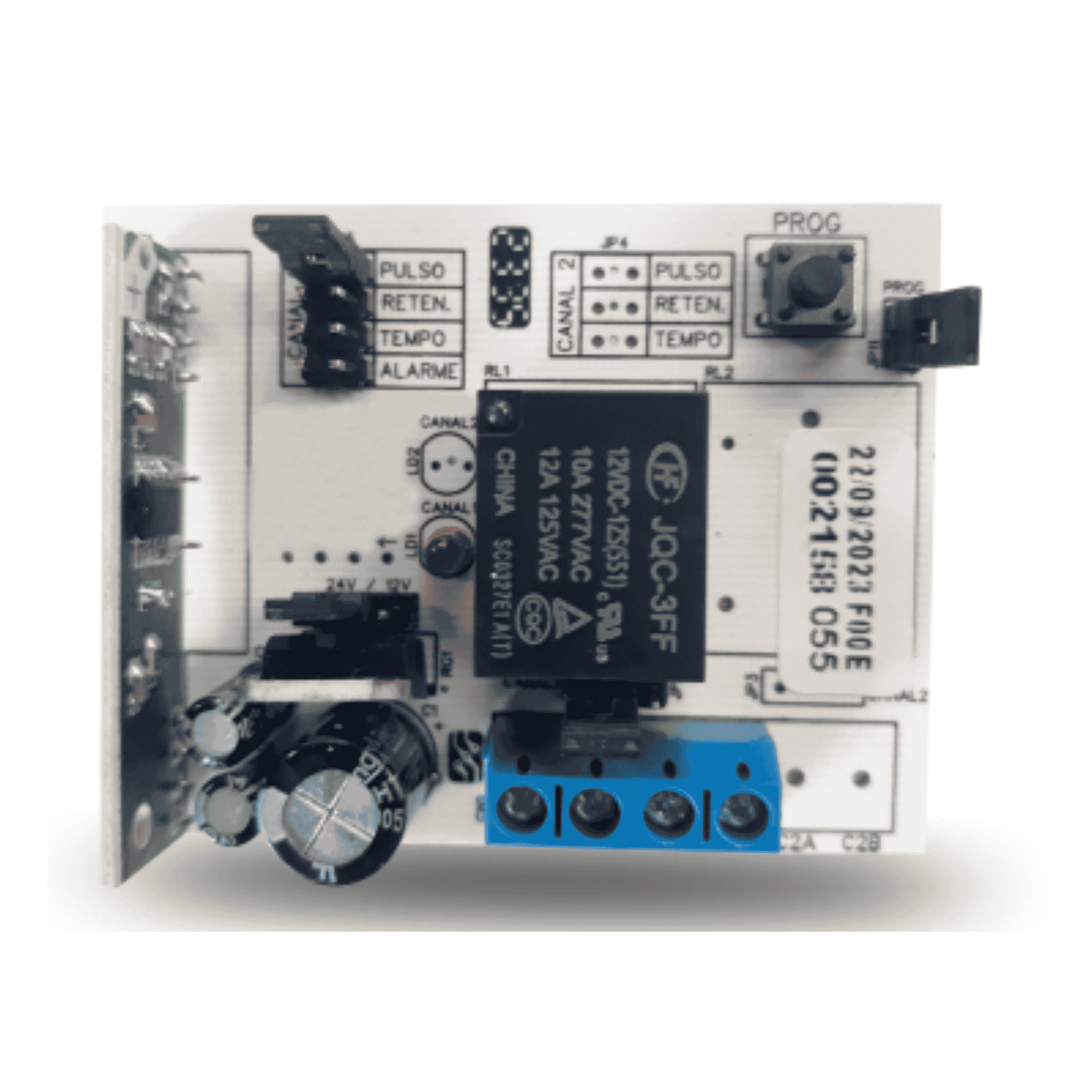 Receptor Multifunção 1 Canal 12/24V 433,92MHz - RECMP21 - Continente 207649 Continente