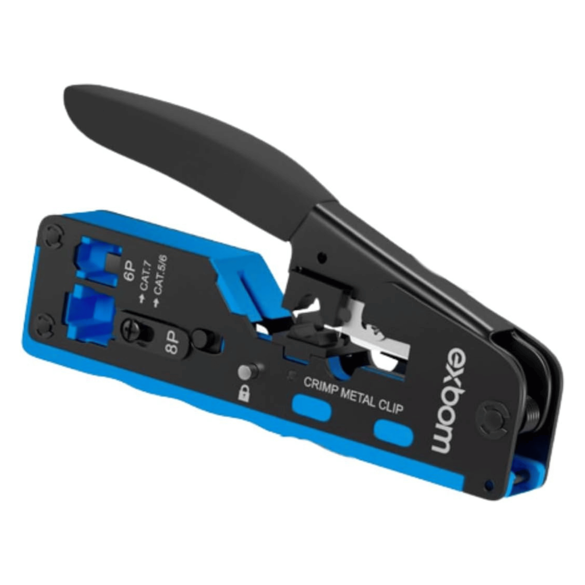 Alicate De Crimpar Profissional RJ45 Vazado RJ11 CAT5 CAT6 CAT7