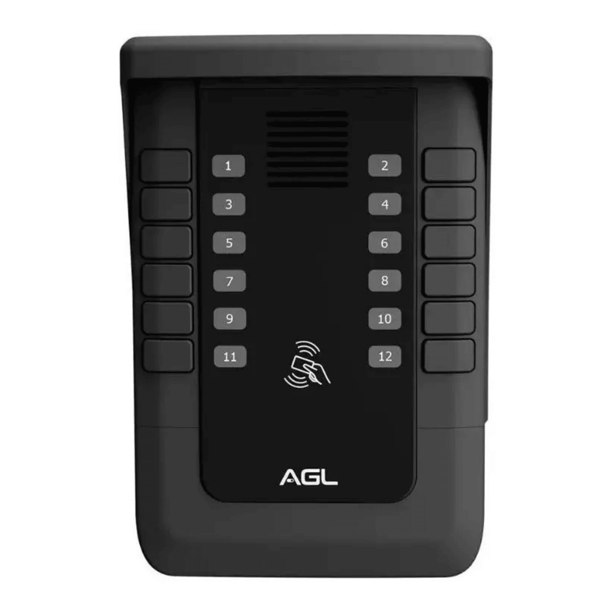 Porteiro Eletrônico Coletivo 12 Pontos Bluetooth RFID - S500 - AGL 1107113 AGL