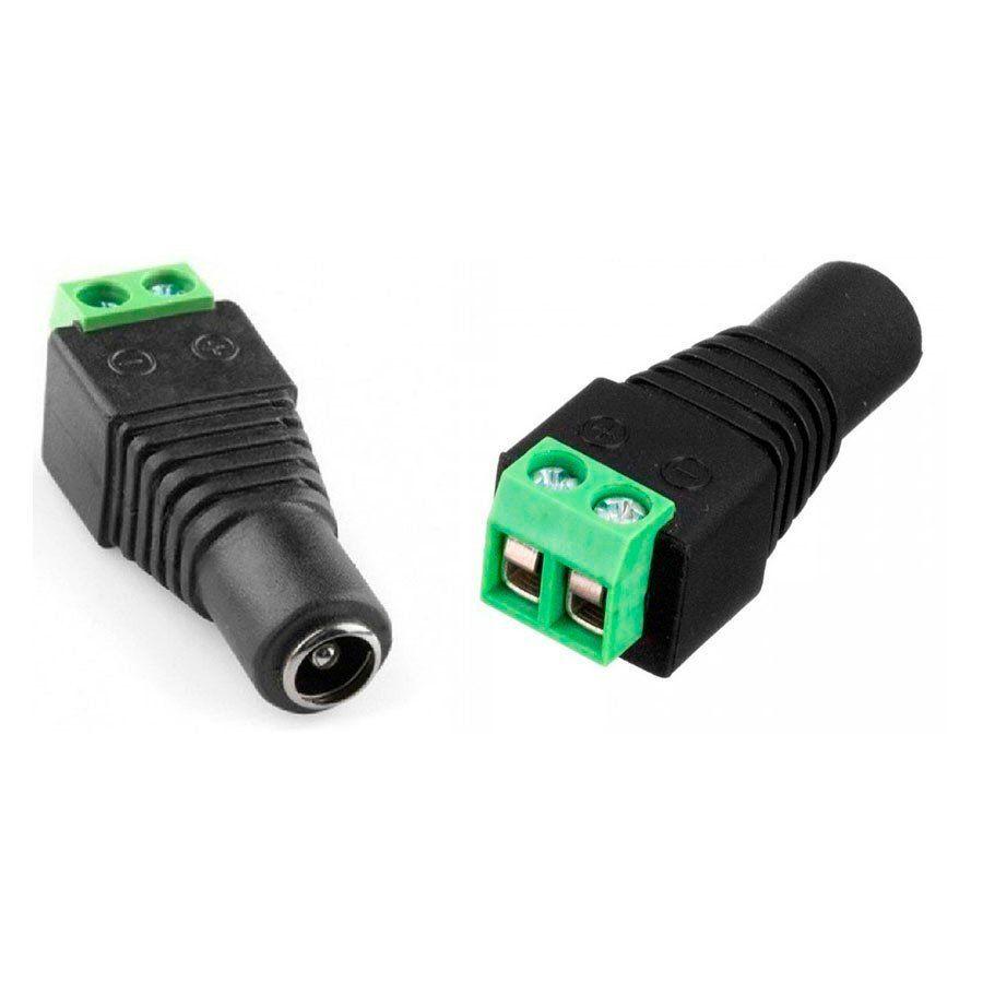 Plug P4 Femea Borne - Cartela 5PCS Fasgold FS-505 Fasgold