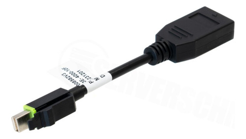 Adaptador Mini Displayport Macho P/ Displayport Fêmea Preto MLB4052847439 - imagem 2