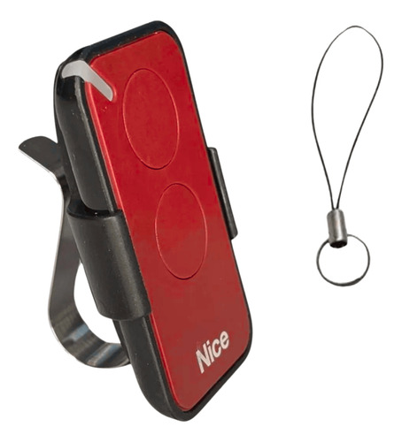 Kit 2X Controles Remoto Era Inti Nero Br Vermelho - Nice Vermelho 353 Nice - imagem 3